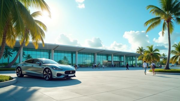 Louez une voiture à l'aéroport de Guadeloupe Pôle Caraïbes facilement