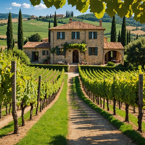 Comment trouver une villa en Toscane avec des cours de cuisine et des visites de vignobles?
