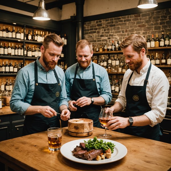 Quels hébergements en Irlande proposent des cours de cuisine et des visites de distilleries de whisky?